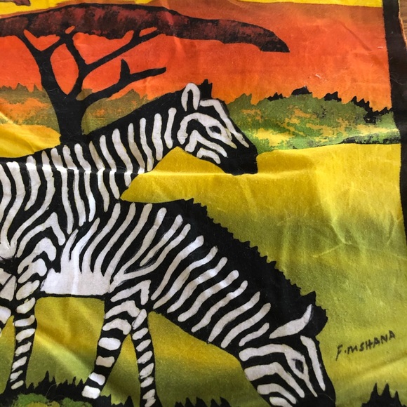 Batik Fabric by F. Mahabad 28.5” x 20” - Picture 5 of 6